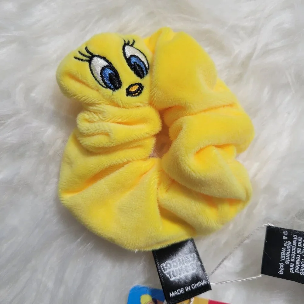 Looney Toons Bugs Bunny & Tweety Bird Scrunchies